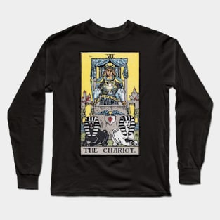 The Chariot - Tarot Card Long Sleeve T-Shirt